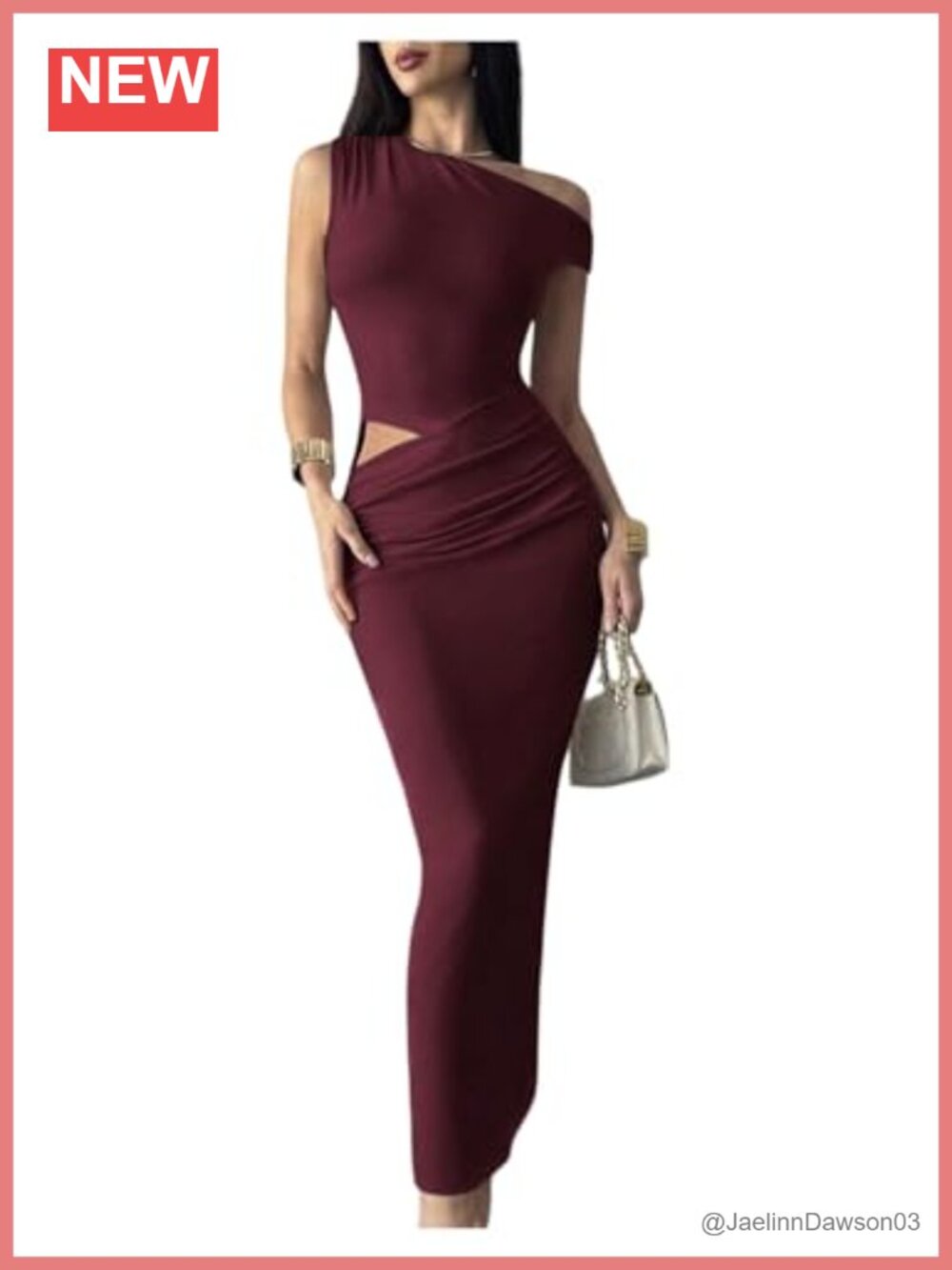 Sleeveless Off Shoulder Bodycon Maxi Dress Slim Fit Formal